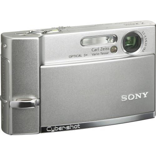 소니 Sony Cybershot DSC-T50 7.2MP Digital Camera with 3x Optical Zoom (Silver)