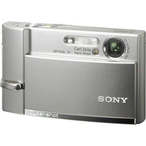 소니 Sony Cybershot DSC-T50 7.2MP Digital Camera with 3x Optical Zoom (Silver)