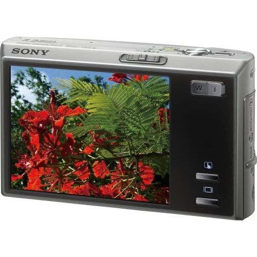 소니 Sony Cybershot DSC-T50 7.2MP Digital Camera with 3x Optical Zoom (Silver)