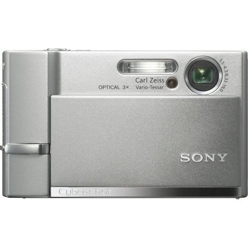소니 Sony Cybershot DSC-T50 7.2MP Digital Camera with 3x Optical Zoom (Silver)