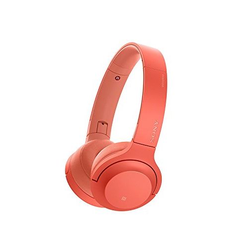 소니 Sony WH-H800 h.Ear Series Wireless On-Ear High Resolution Headphones (International Version/Seller Warranty) (Red)