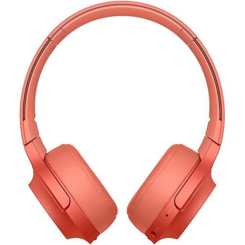 소니 Sony WH-H800 h.Ear Series Wireless On-Ear High Resolution Headphones (International Version/Seller Warranty) (Red)
