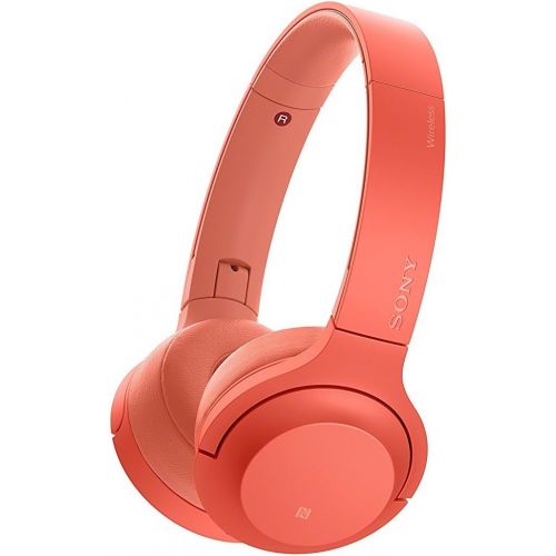 소니 Sony WH-H800 h.Ear Series Wireless On-Ear High Resolution Headphones (International Version/Seller Warranty) (Red)