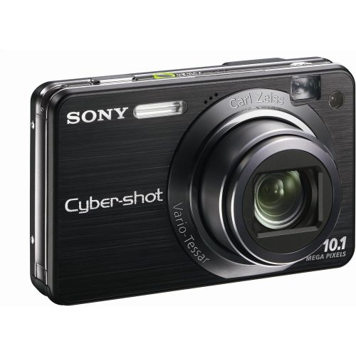 소니 Sony Cybershot DSCW170/B 10.1MP Digital Camera with 5x Optical Zoom with Super Steady Shot (Black)