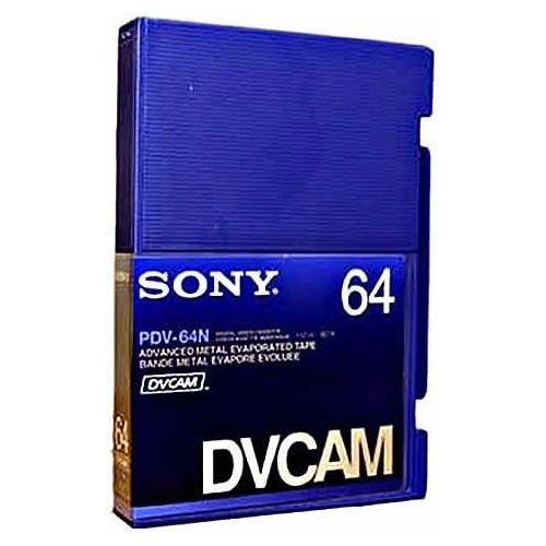 소니 Sony PDV-64N DVCAM 64 Minute Tape (Non Chip) 10 Pack