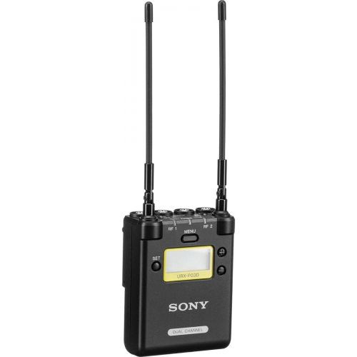 소니 Sony URX-P03D 2-Channel Portable Wireless Receiver for UWP-D Microphone System, Dynamic Switching Diversity, UHF Channels 25/36: 536 to 608MHz