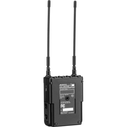 소니 Sony URX-P03D 2-Channel Portable Wireless Receiver for UWP-D Microphone System, Dynamic Switching Diversity, UHF Channels 25/36: 536 to 608MHz