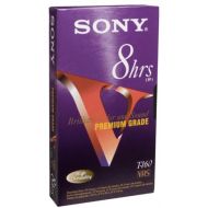 Sony 8T160VR 8Hrs VHS Cassettes 160 Minute (8-Pack) (Discontinued by Manufacturer)