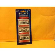 Sony 3MC-60B Microcassette - 3 Pack