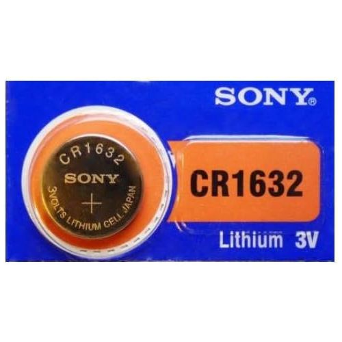 소니 Cr1632 Sony 3 Volt Lithium Coin Cell Battery (On Card)