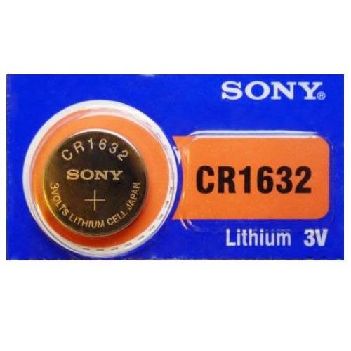 소니 Cr1632 Sony 3 Volt Lithium Coin Cell Battery (On Card)