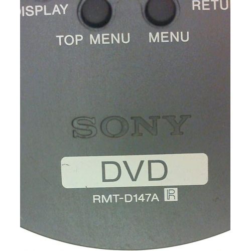 소니 Sony RMT-D147A DVD Player System Remote Control for DVPNS755, DVPNS755P, DVPNS755V