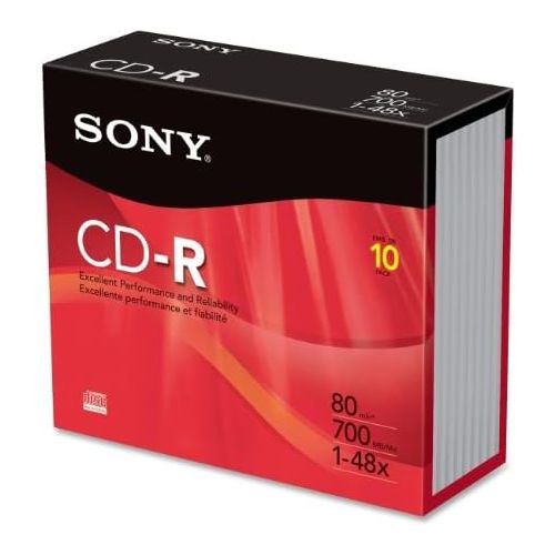 소니 SON10CDQ80R - Sony CD-R Discs