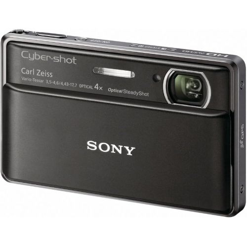 소니 Sony Cyber-Shot DSC-TX100V 16.2 MP Exmor R CMOS Digital Still Camera with 3.5-inch OLED Touchscreen, 3D Sweep Panorama and Full HD 1080/60p Video (Black)