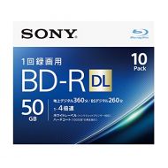 Sony 4X BD-R DL 10 Pack 50GB White Printable 10BNR2VJPS4
