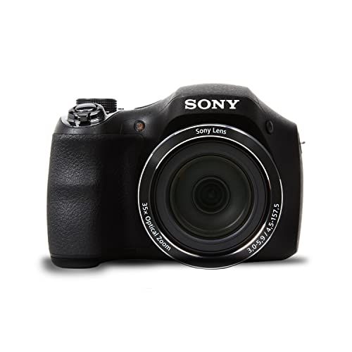 소니 Sony Black DSC-H300/B Digital Camera with 20.1 Megapixels (Open Box)