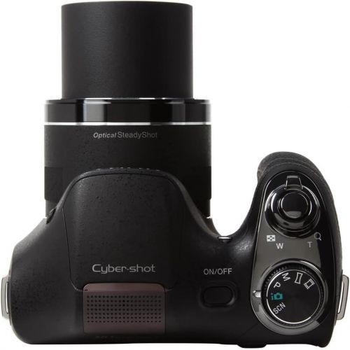 소니 Sony Black DSC-H300/B Digital Camera with 20.1 Megapixels (Open Box)