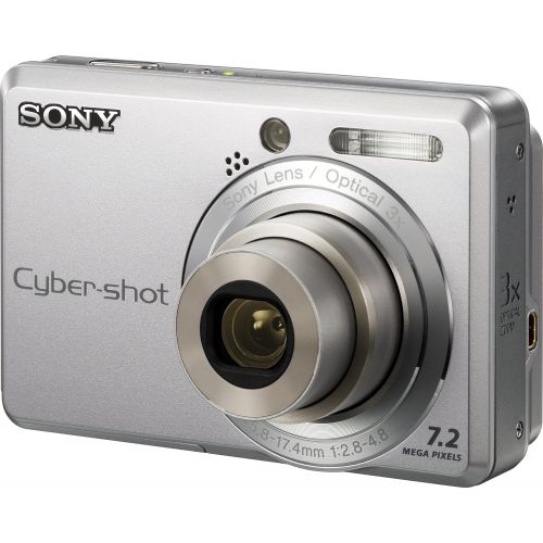 소니 Sony Cybershot DSCS730 7.2MP Digital Camera with 3x Optical Zoom