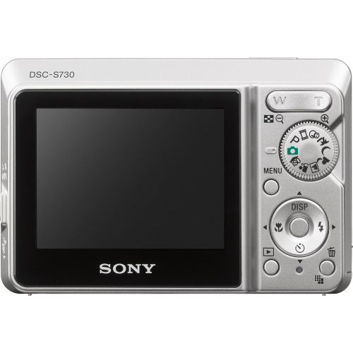 소니 Sony Cybershot DSCS730 7.2MP Digital Camera with 3x Optical Zoom