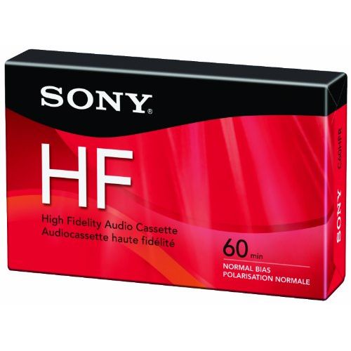 소니 Sony C60HFR Single 60-Minute Type 1 Audio Cassette Tape