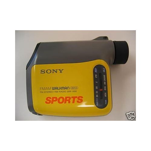 소니 Sony SRF-X90 Ultimate Sports AM/FM Radio with 8X monocular for Watching Sport