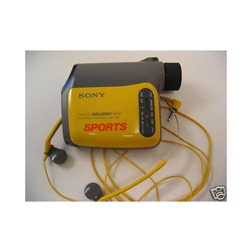 소니 Sony SRF-X90 Ultimate Sports AM/FM Radio with 8X monocular for Watching Sport