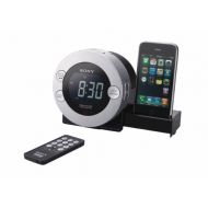 Sony ICF-C7IP Clock Radio for iPod and iPhone with Hidden Sliding Dock Tray with Mini Tool Box (cog)