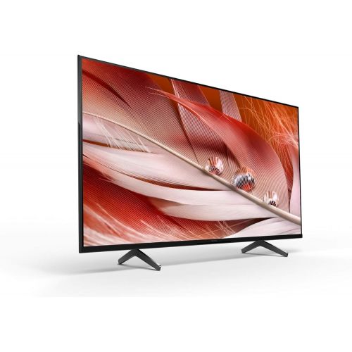 소니 Sony XR50X90J BRAVIA XR 50-Inch 4K HDR Full Array LED Smart TV (2021 Model Year) with Knox Gear Wireless TV Soundbar with Mounting Bracket and Knox Gear 4K High-Speed HDMI Cable Bu