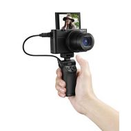 Sony Cyber-shot DSC-RX100 III Digital Still Camera & OLED Finder, Flip Screen, WiFi, and 1” Sensor with Vct Camera Grip, Vlogging Black (VCTSGR1)