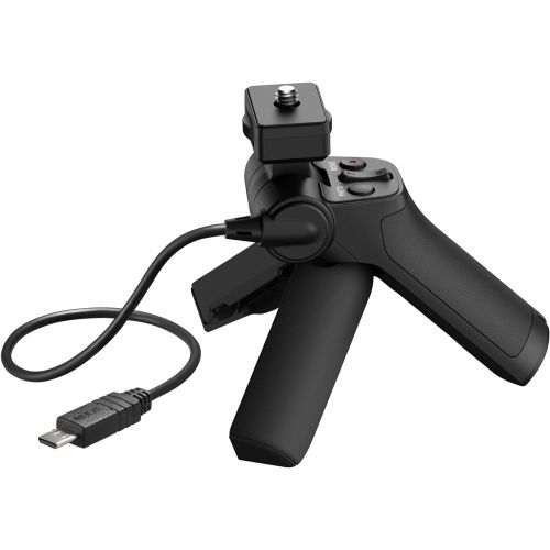 소니 Sony Cyber-shot DSC-RX100 III Digital Still Camera & OLED Finder, Flip Screen, WiFi, and 1” Sensor with Vct Camera Grip, Vlogging Black (VCTSGR1)