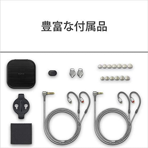 소니 Sony Hi-Res Sealed Hybrid Earphone IER-Z1R(International Version)