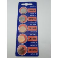 5x Sony CR1616 BR1616 CR 1616-3V Lithium Button Cell Battery Batteries - Official Genuine Sony