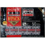 Sony 10-Pack 90-Min Blank Microcassettes 10MC-90B