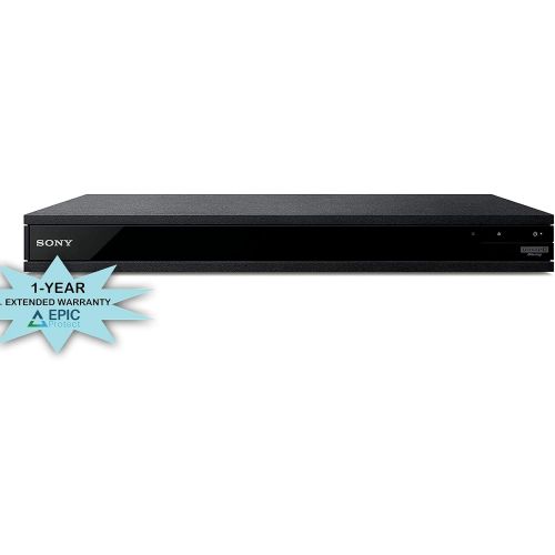 소니 Sony UBP-X800M2 4K Ultra High Definition HDR Blu-Ray Disc Player with an Additional 1 Year Coverage by Epic Protect (2019)