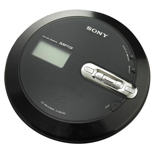 소니 Sony DNE330BLK Psyc ATRAC CD Walkman Portable Compact Disc Player