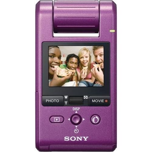 소니 Sony Webbie MHS-PM1 HD Camcorder (Violet) (Discontinued by Manufacturer)