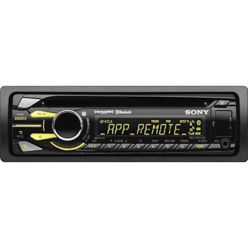 소니 Sony MEXBT4100P Bluetooth Digital Media CD Receiver with App Remote & Pandora Control (Discontinued by Manufacturer)