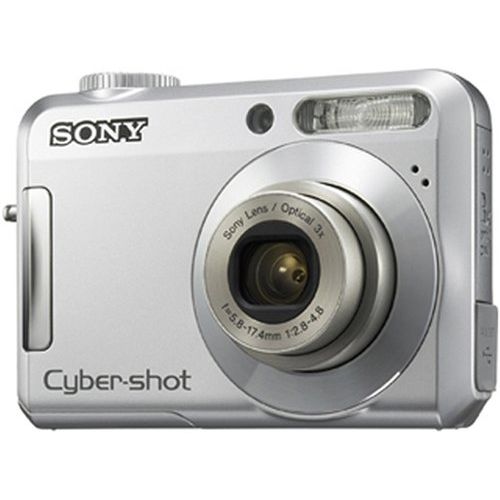 소니 Sony Cybershot DSC-S650 7.2 MP 3x Optical Zoom Digital Camera (Silver)