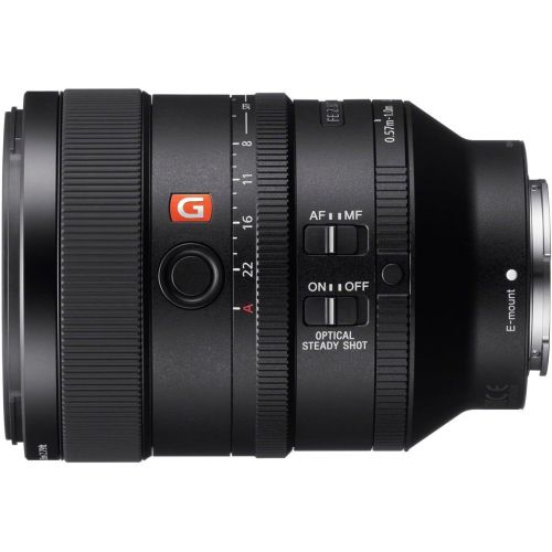 소니 Sony FE 100mm F2.8 STF GM (G Master) OSS E-Mount Lens - Bundle with 72mm Filter Kit, Flex Lens Shade, DSLR Follow Focus & Rack Focus, Cleaning Kit, Lens Wrap, Software Package and