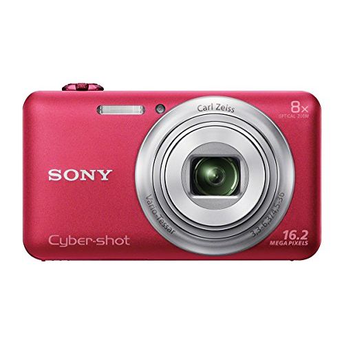 소니 Sony DSC-WX80/R 16 MP Digital Camera with 2.7-Inch LCD (Red)