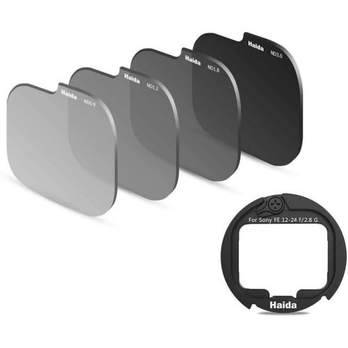 소니 Sony FE 12-24mm f/2.8 GM Lens E-Mount Bundle with Haida Rear Lens ND Filter Kit, Cleaning Kit
