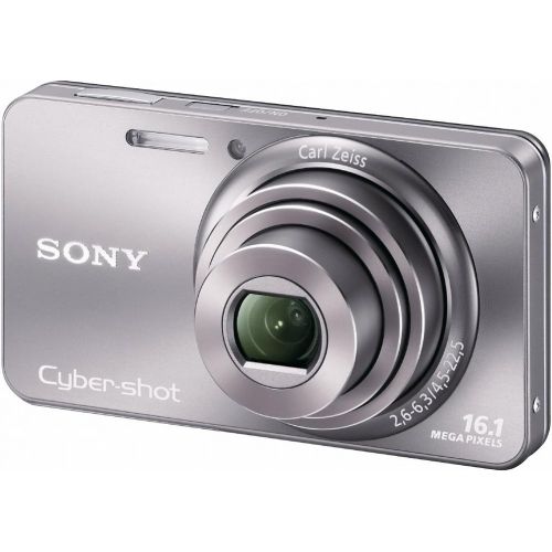 소니 Sony Cyber-Shot DSC-W570 16.1 MP Digital Still Camera with Carl Zeiss Vario-Tessar 5x Wide-Angle Optical Zoom Lens and 2.7-inch LCD (Silver) (OLD MODEL)