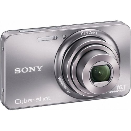 소니 Sony Cyber-Shot DSC-W570 16.1 MP Digital Still Camera with Carl Zeiss Vario-Tessar 5x Wide-Angle Optical Zoom Lens and 2.7-inch LCD (Silver) (OLD MODEL)