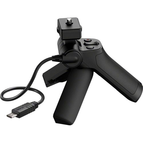 소니 Sony VCT-SGR1 Shooting Grip & Mini Tripod with Battery & Charger + LED Video Light + Diffuser Dish + Kit