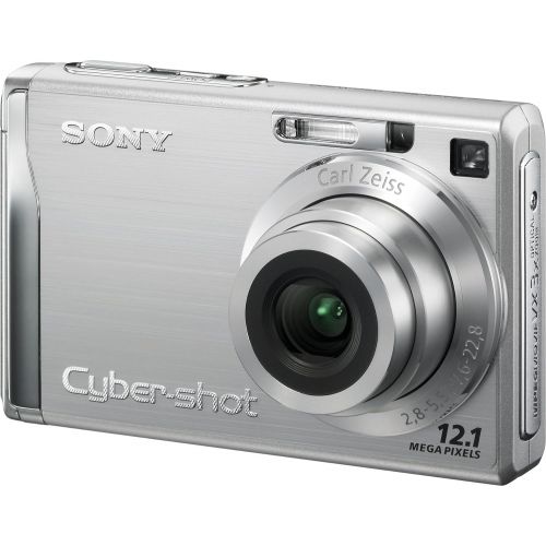 소니 Sony Cybershot DSCW200 12.1MP Digital Camera with 3x Optical Zoom and Super Steady Shot