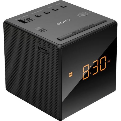 소니 Sony FM/AM Clock Radio - Black