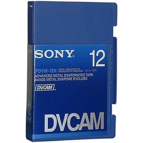 소니 Sony DVCam Mini Cassette Tape, 12 Min. Without Chip, PDVM-12N