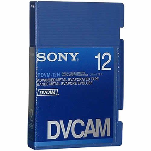 소니 Sony DVCam Mini Cassette Tape, 12 Min. Without Chip, PDVM-12N