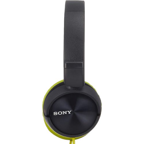 소니 Sony Dynamic closed-type headphones MDR-ZX310-H Lime Green/Gray