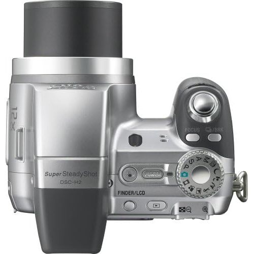 소니 Sony Cybershot DSC-H2 6MP Digital Camera with 12x Optical Image Stabilization Zoom (OLD MODEL)